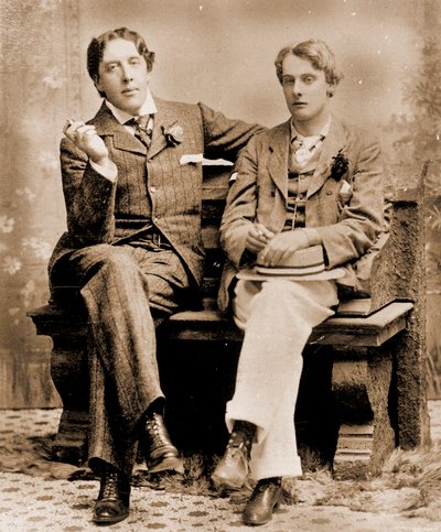 Oscar Wilde und Lord Alfred Douglas, 1894 von Unbekannt Unbekannt